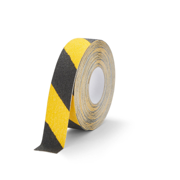 DURABLE Antirutschband DURALINE GRIP+, 50 mm, gelb/schwarz (EAN: 4005546733838)