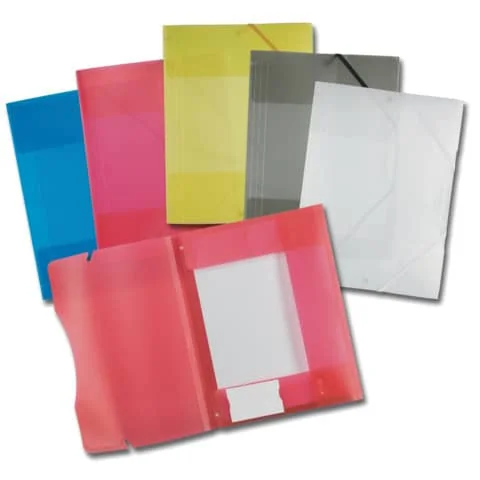 folia Eckspannermappe, PP, DIN A4, farbig sortiert (EAN: 4001868969894)