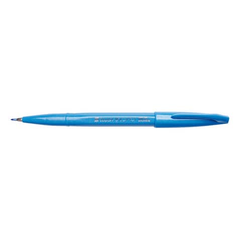 PentelArts Faserschreiber Brush Sign Pen, hellblau (EAN: 4902506287144)