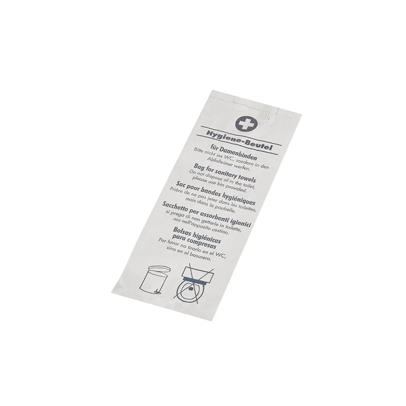PAPSTAR Papier-Hygienebeutel, bedruckt, weiß / blau (EAN: 4002911223765)