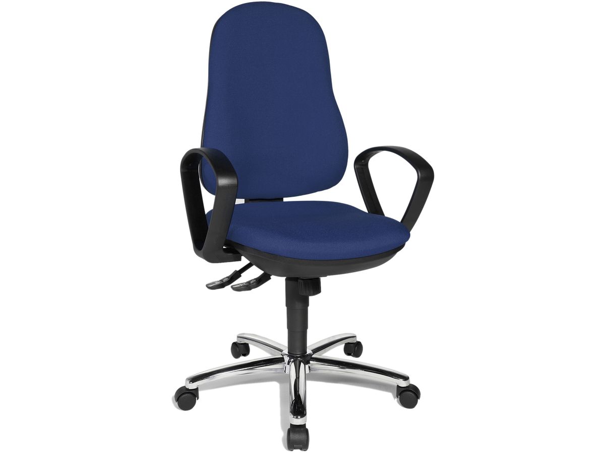 Topstar Bürodrehstuhl "Synchro Steel", royalblau (EAN: 4014296487335)