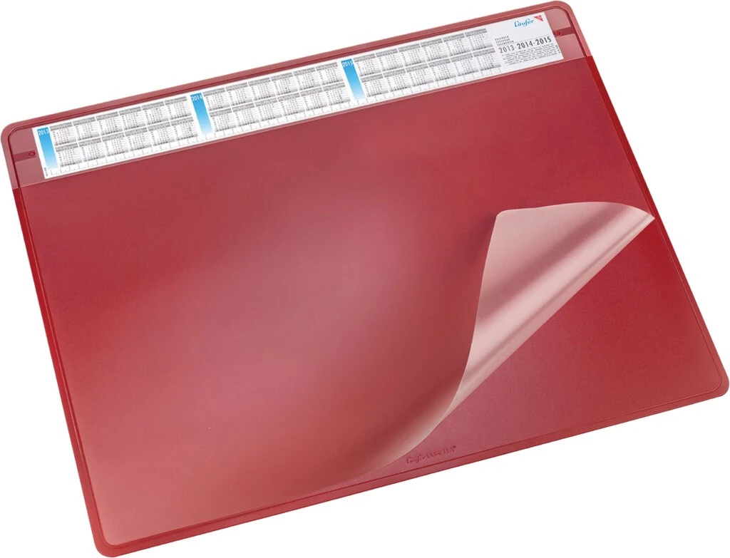 Läufer Schreibunterlage DURELLA SOFT, 500 x 650 mm, rot (EAN: 4006677476540)