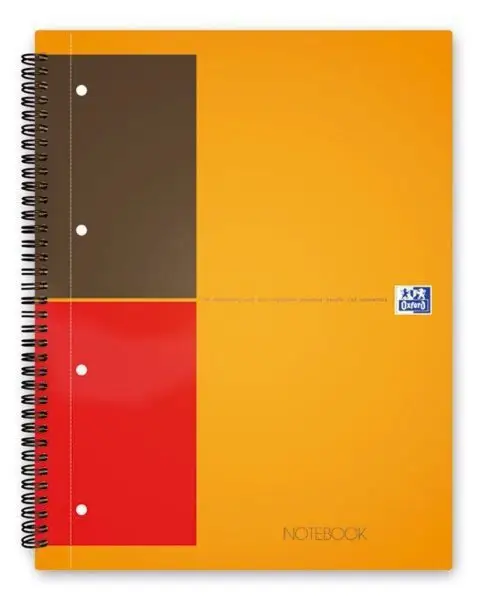 Oxford International Collegeblock "NOTEBOOK", liniert (EAN: 3020120012025)