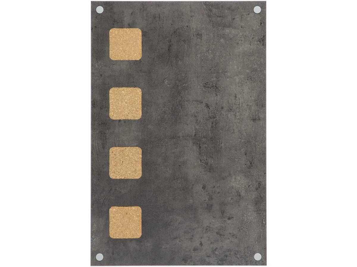 Securit Kreidetafel LIVING WALL, (B)380 x (H)580 mm, betongrau (EAN: 8719075280850)