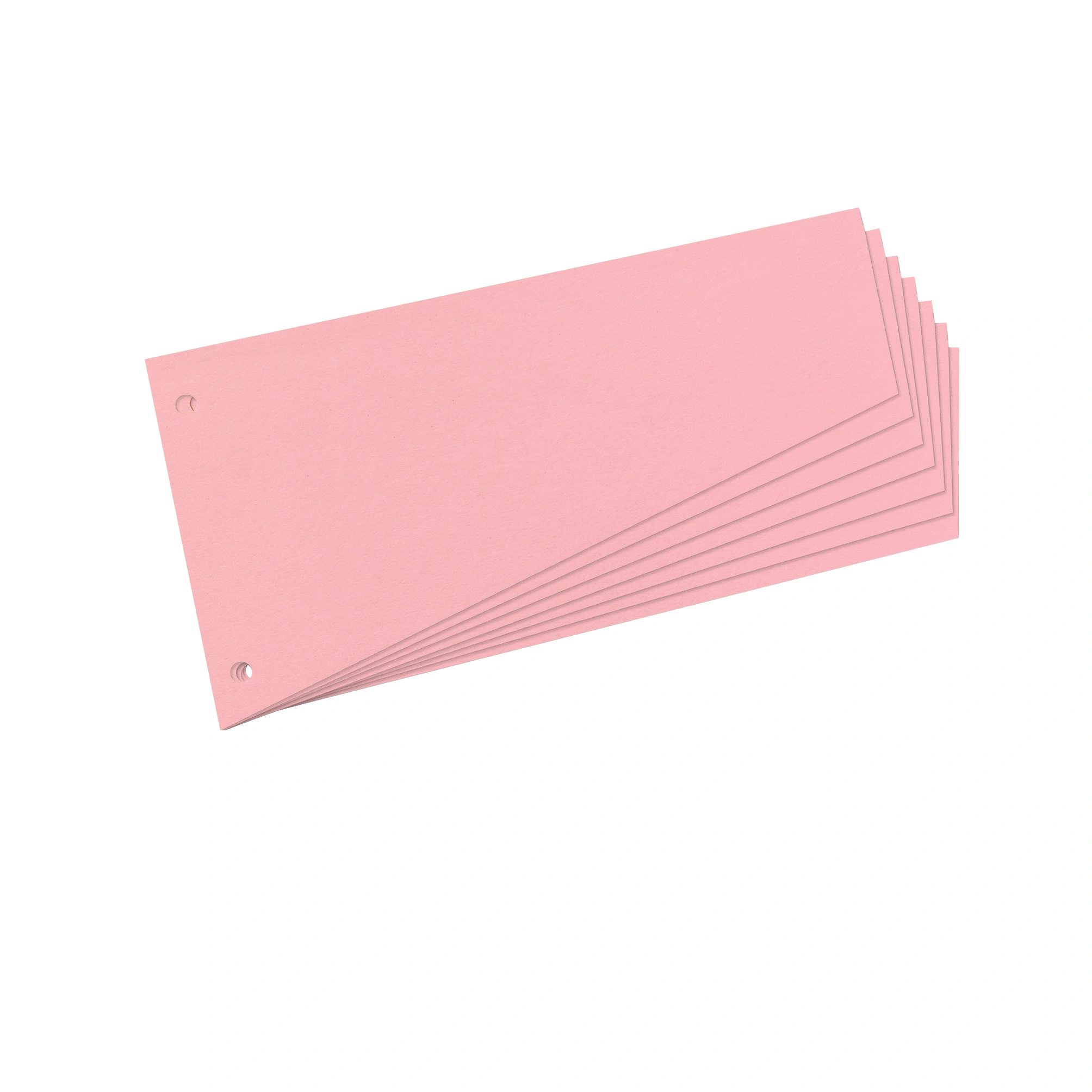 herlitz Trennstreifen, trapezförmig, Manila-Karton, rosa (EAN: 4008110310787)