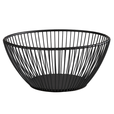 APS Brot- und Obstkorb SVART, rund, 175 mm, schwarz (EAN: 4004133304208)