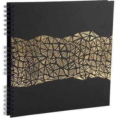 EXACOMPTA Foto-Spiralalbum Aramy, 320 x 320 mm, schwarz (EAN: 3130630169819)