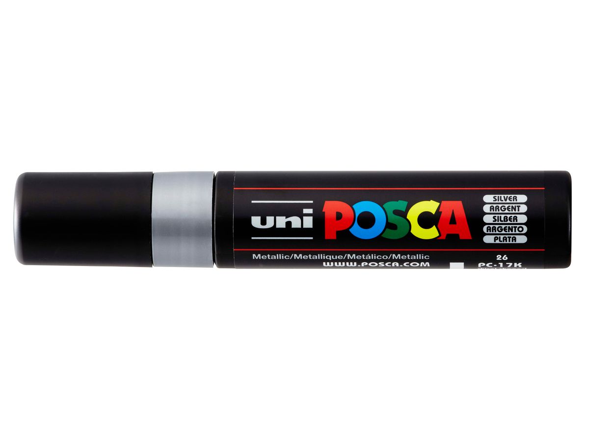 POSCA Pigmentmarker PC-17K, silber (EAN: 4902778202289)