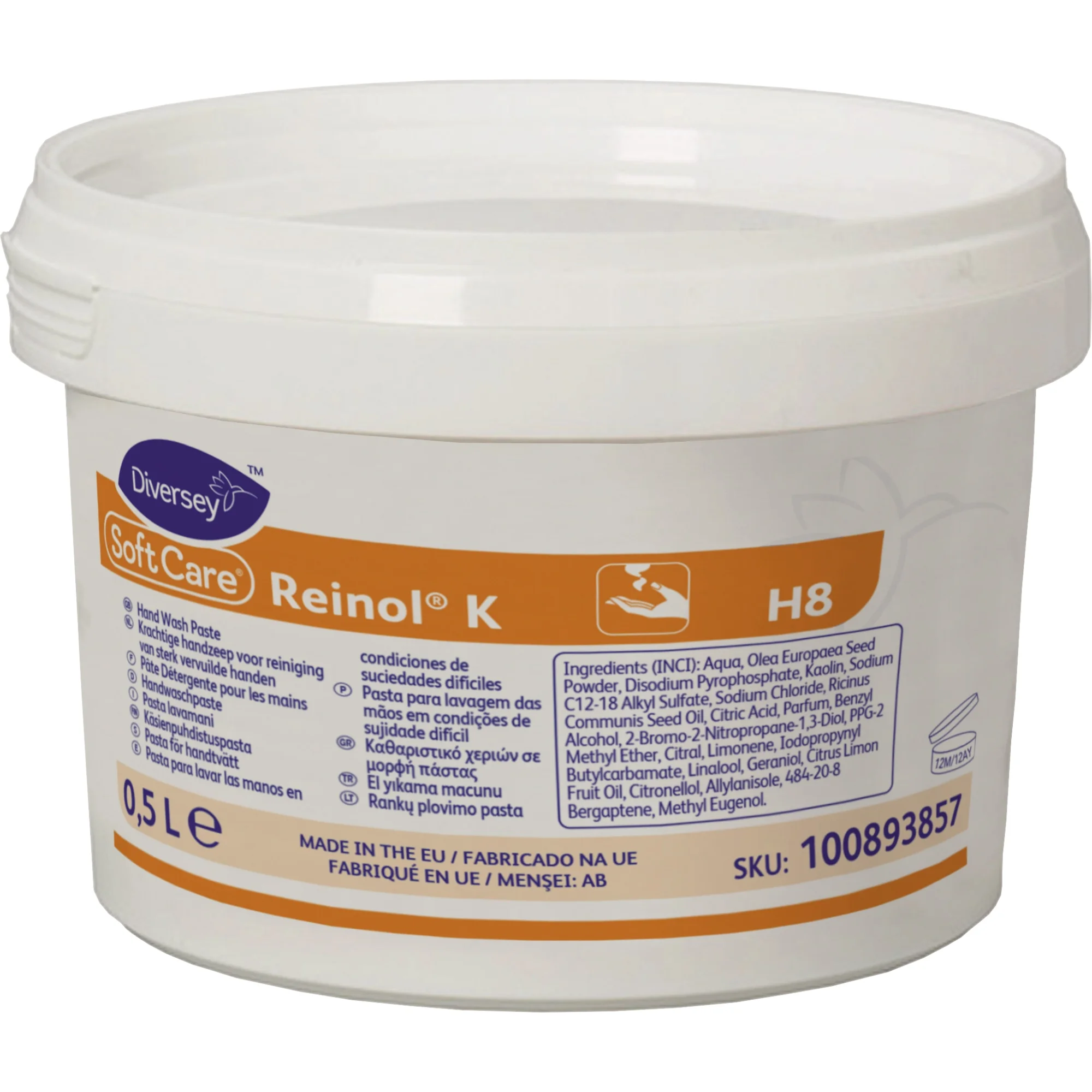 Soft Care REINOL K Handwaschpaste, 500 ml Dose (EAN: 7615400193189)