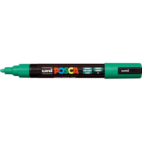 POSCA Pigmentmarker PC-5M, dunkelgrün (EAN: 4902778916148)