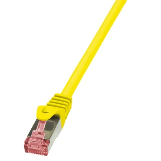 LogiLink Patchkabel, Kat. 6, S/FTP, 0,5 m, gelb (EAN: 4052792021486)