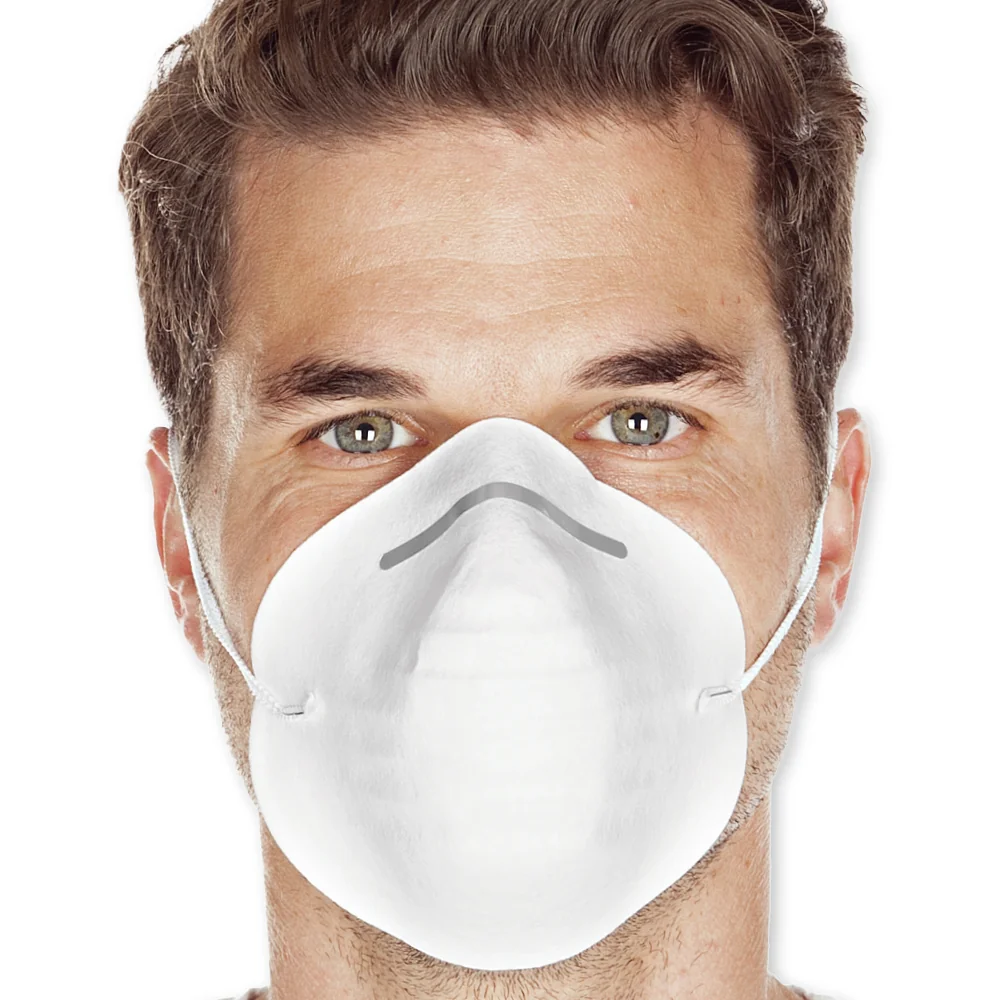HYGOSTAR Industrie-Atemschutzmaske, PP, weiß (EAN: 4015544293104)