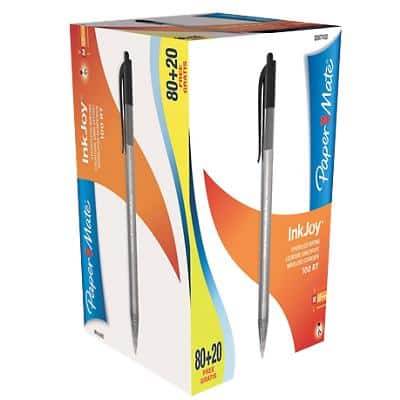 Paper:Mate Kugelschreiber InkJoy 100 RT, Value Pack, schwarz (EAN: 3501170977439)