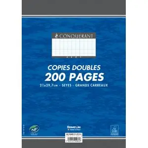 CONQUERANT Sept Kanzleipapier, DIN A4, SEYES, 100 Blatt (EAN: 3020120000848)