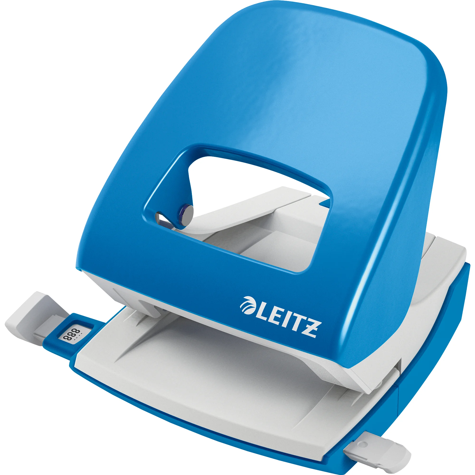 LEITZ Locher Nexxt 5008, Stanzleistung: 30 Blatt, hellblau (EAN: 4002432101153)