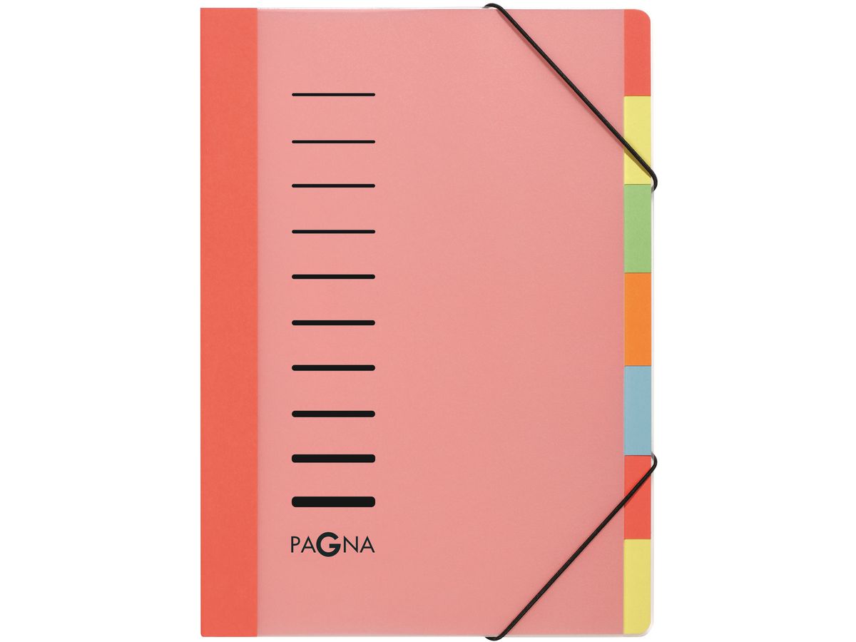 PAGNA Ordnungsmappe DESKORGANIZER Lucy Colors, rot (EAN: 4013951010406)