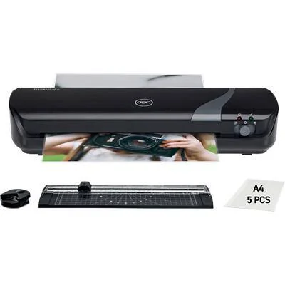 GBC Laminiergeräte-Set Inspire+, bis DIN A4, 8-teilig, schwarz (EAN: 5028252639064)