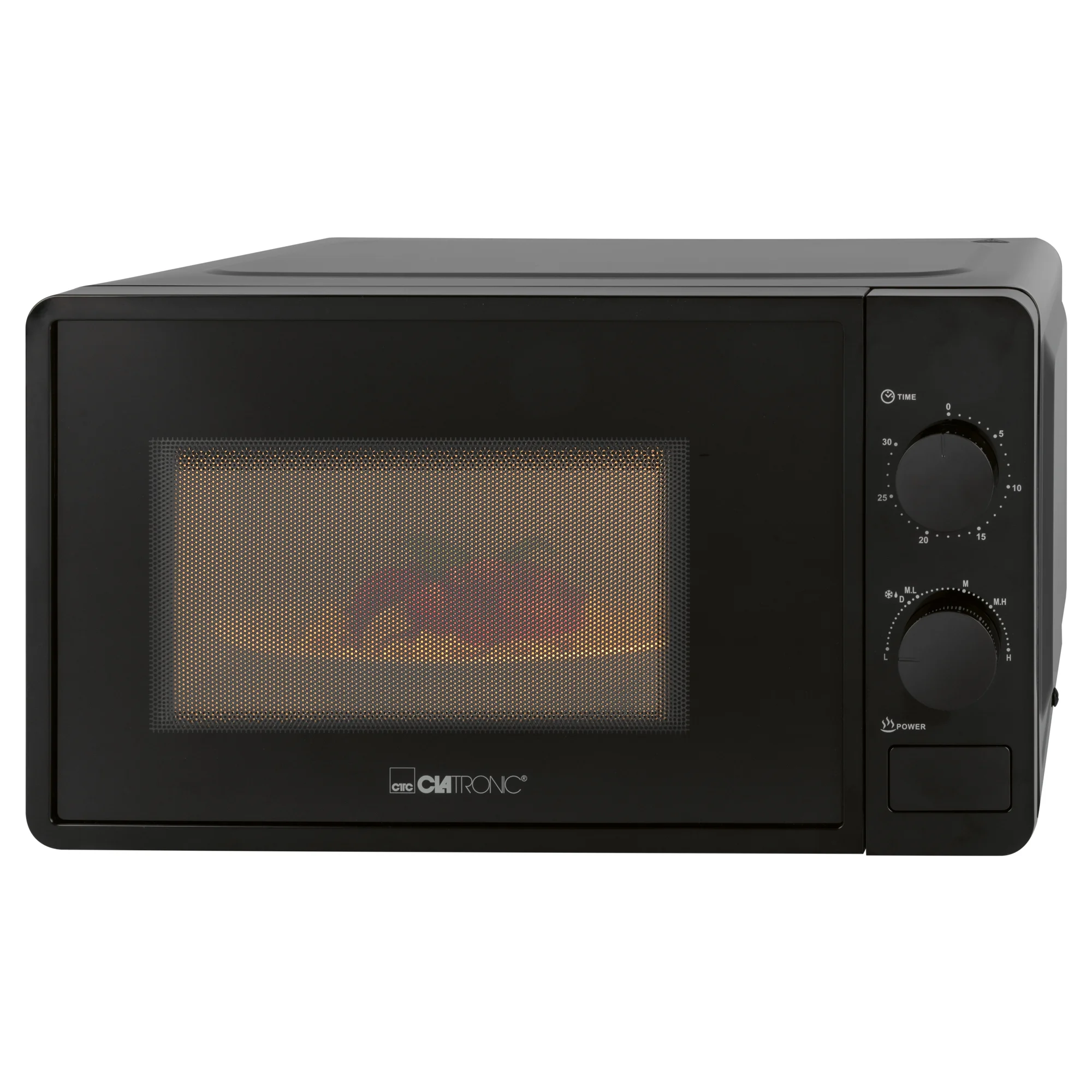 CLATRONIC Mikrowelle MW 791, 700 Watt, schwarz (EAN: 4006160640007)