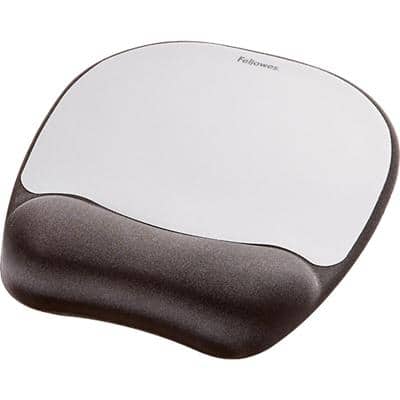 Fellowes Handgelenkauflage Memory Foam "Silberstreifen" (EAN: 0043859497805)