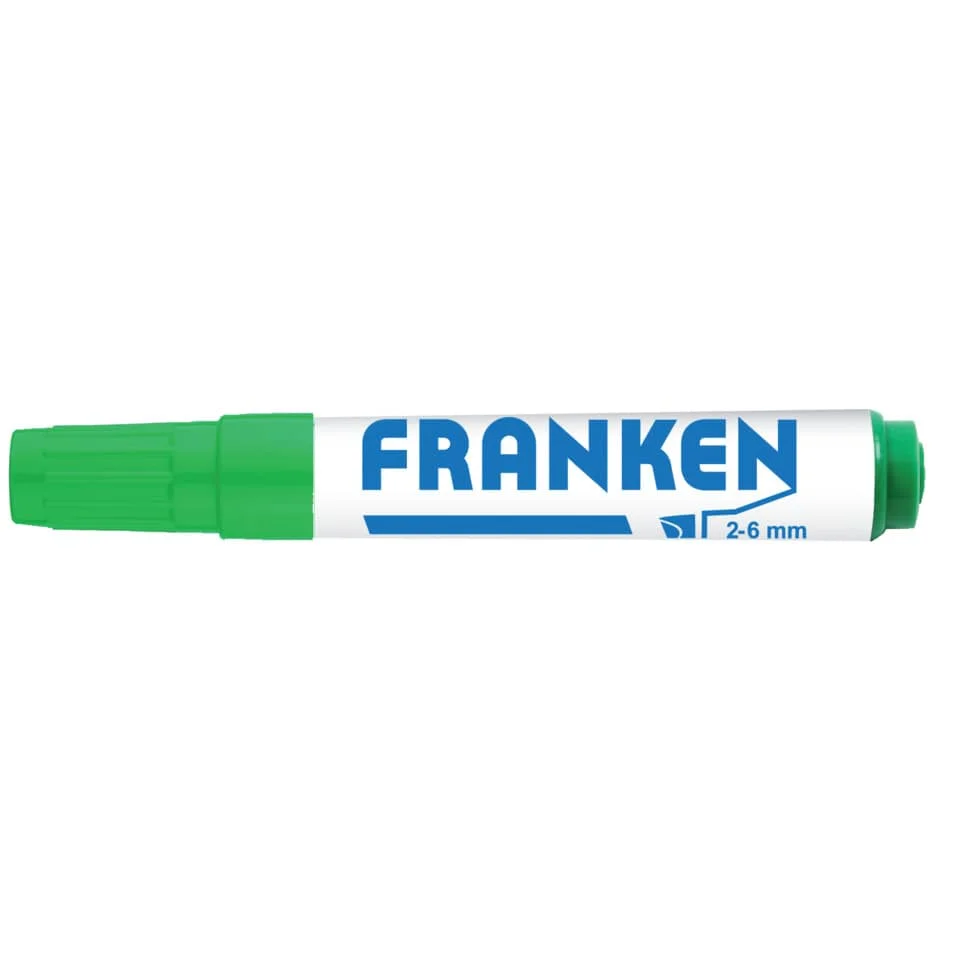 FRANKEN Flipchart Marker, Strichstärke: 2-6 mm, grün (EAN: 4016946189491)