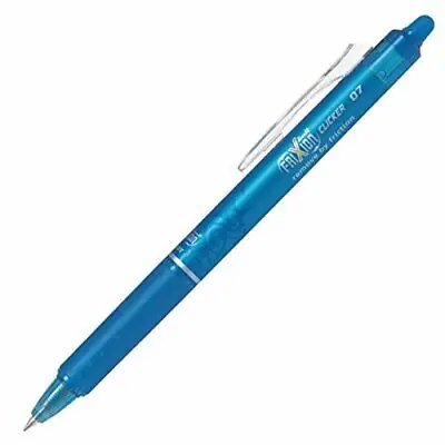 PILOT Tintenroller FRIXION BALL CLICKER 07, hellblau (EAN: 4902505417542)