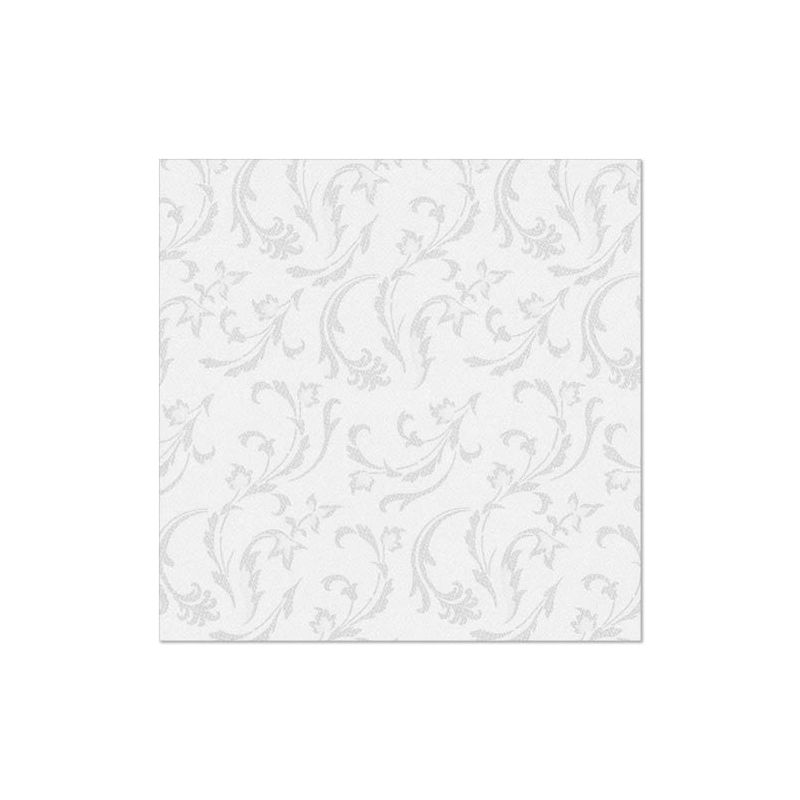 PAPSTAR Motiv-Servietten "ROYAL Collection Damascato", weiß (EAN: 4002911959855)
