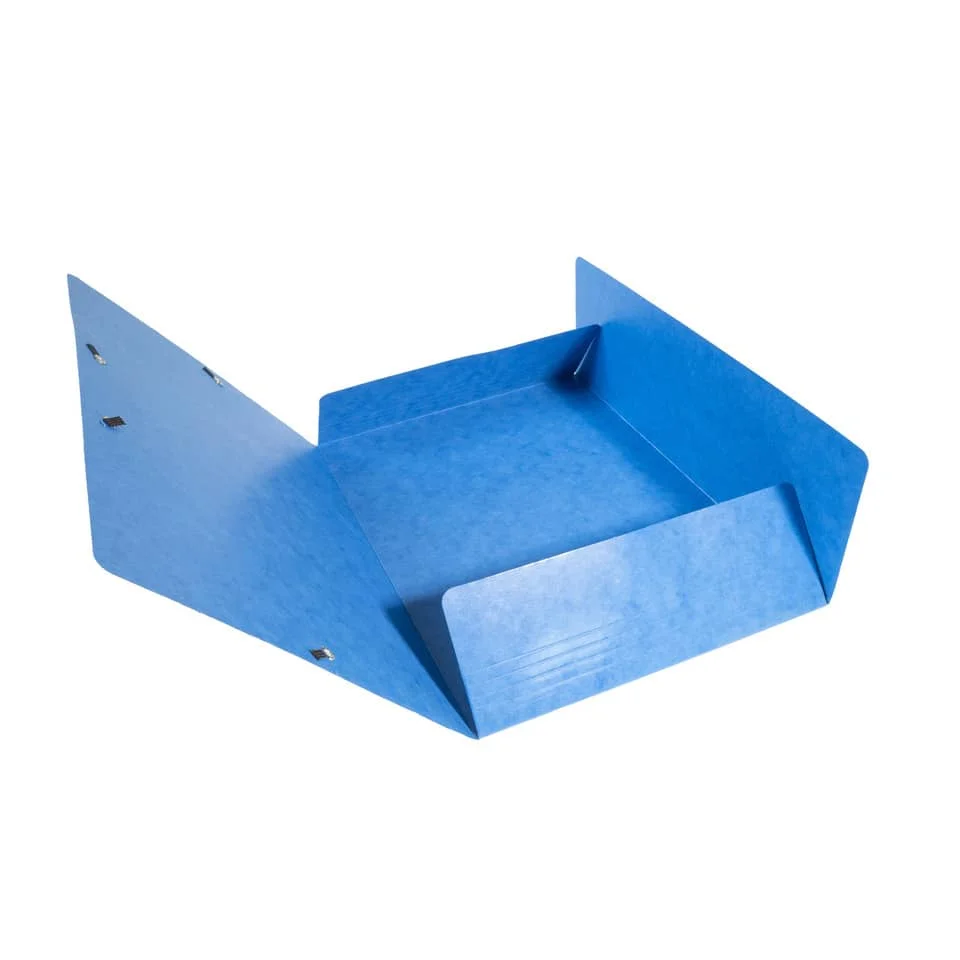 EXACOMPTA Eckspannermappe Iderama, A4, Karton, dunkelblau (EAN: 3130630558323)