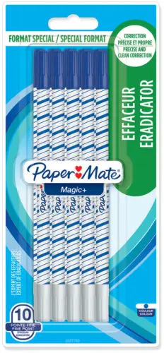 Paper:Mate Tintenlöscher "Magic +", 10er Blisterkarte (EAN: 3026980273408)