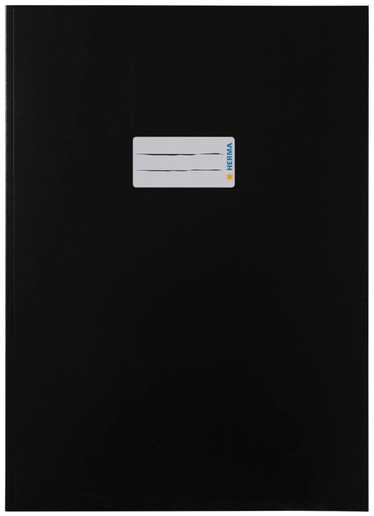 HERMA Heftschoner, aus Karton, DIN A4, schwarz (EAN: 4008705197458)