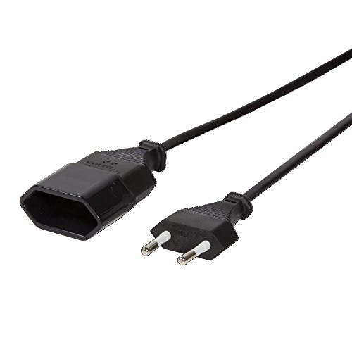 LogiLink Verlängerungskabel, Eurostecker, 1,0 m, schwarz (EAN: 4052792039658)