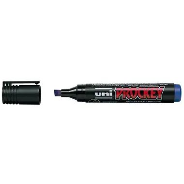 uni-ball Permanent-Marker PROCKEY (PM-126), blau (EAN: 4902778917206)