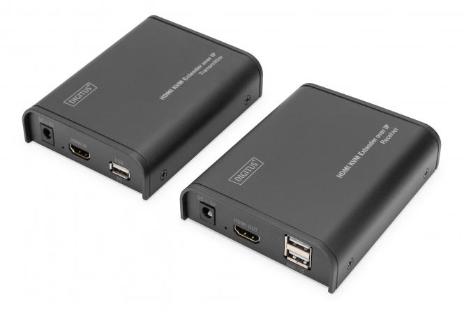 DIGITUS HDMI KVM Extender Set , Lokal + Remote, 120 m (EAN: 4016032429432)