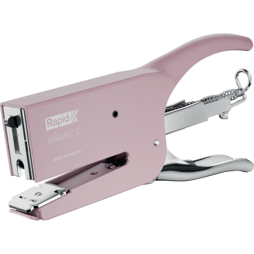 Rapid Heftzange Classic K1 Retro Strawberry Cream, rosa (EAN: 4051661016592)