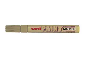 uni-ball Permanent-Marker PAINT PX20, gold (EAN: 4902778912386)