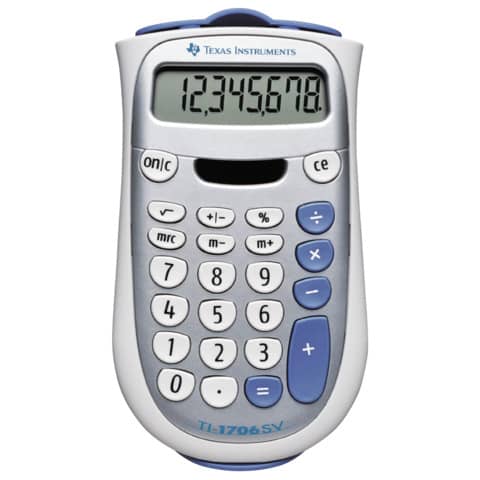 TEXAS INSTRUMENTS Taschenrechner TI-1706 SV (EAN: 3243480010078)