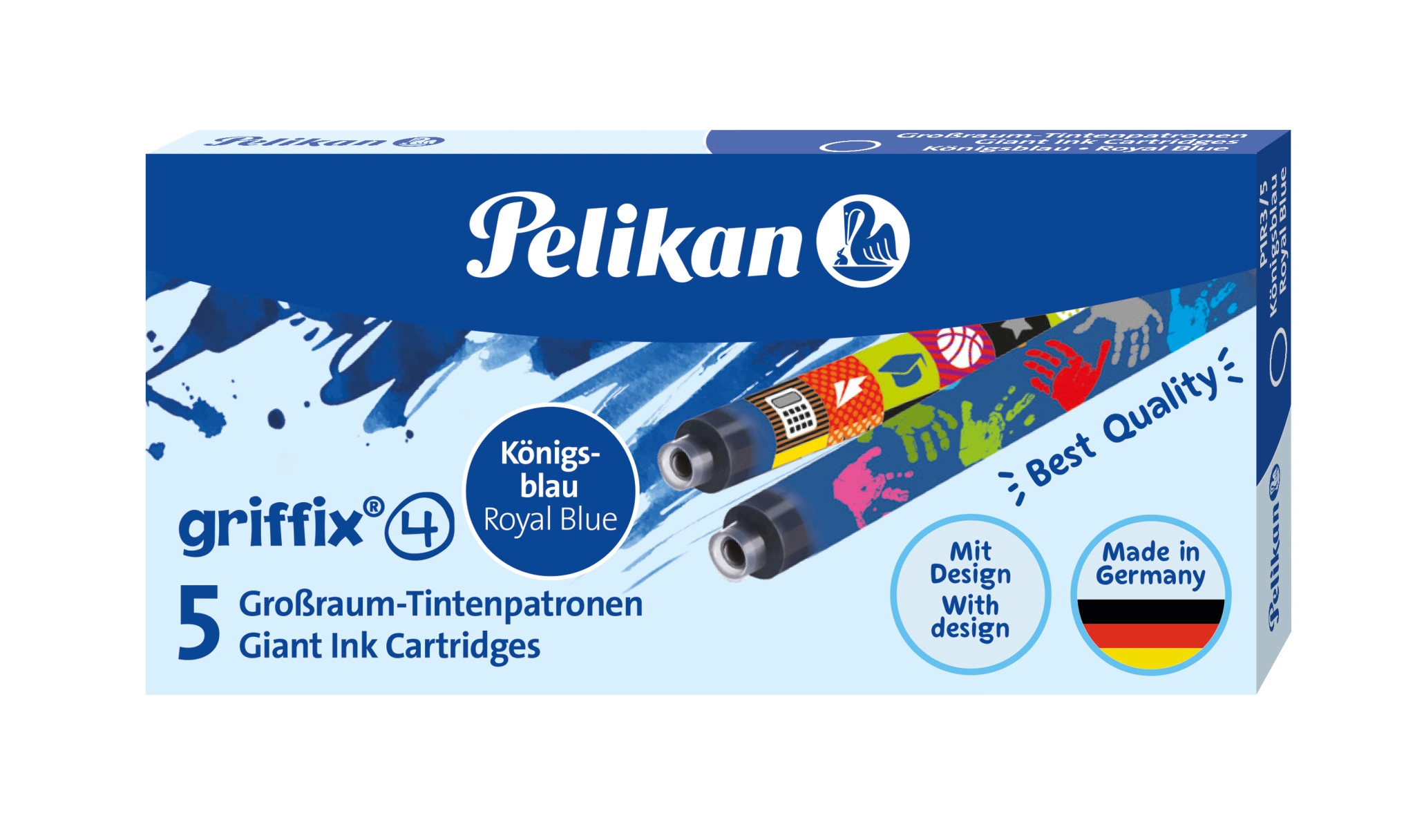 Pelikan griffix Großraum-Tintenpatronen, in Faltschachtel (EAN: 4012700960580)