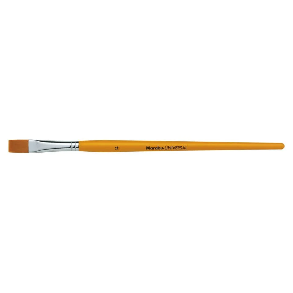 Marabu Synthetikhaarpinsel Universal, flach, Gr. 14 (EAN: 4007751346124)