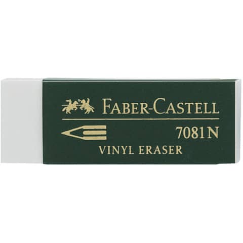 FABER-CASTELL Kunststoff-Radierer 7081 N (EAN: 4005401881216)