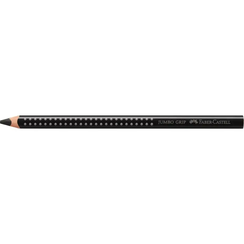 FABER-CASTELL Dreikant-Buntstift Jumbo GRIP, schwarz (EAN: 4005401109990)