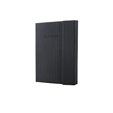 sigel Notizbuch Conceptum, DIN A5, kariert, schwarz (EAN: 4004360851339)
