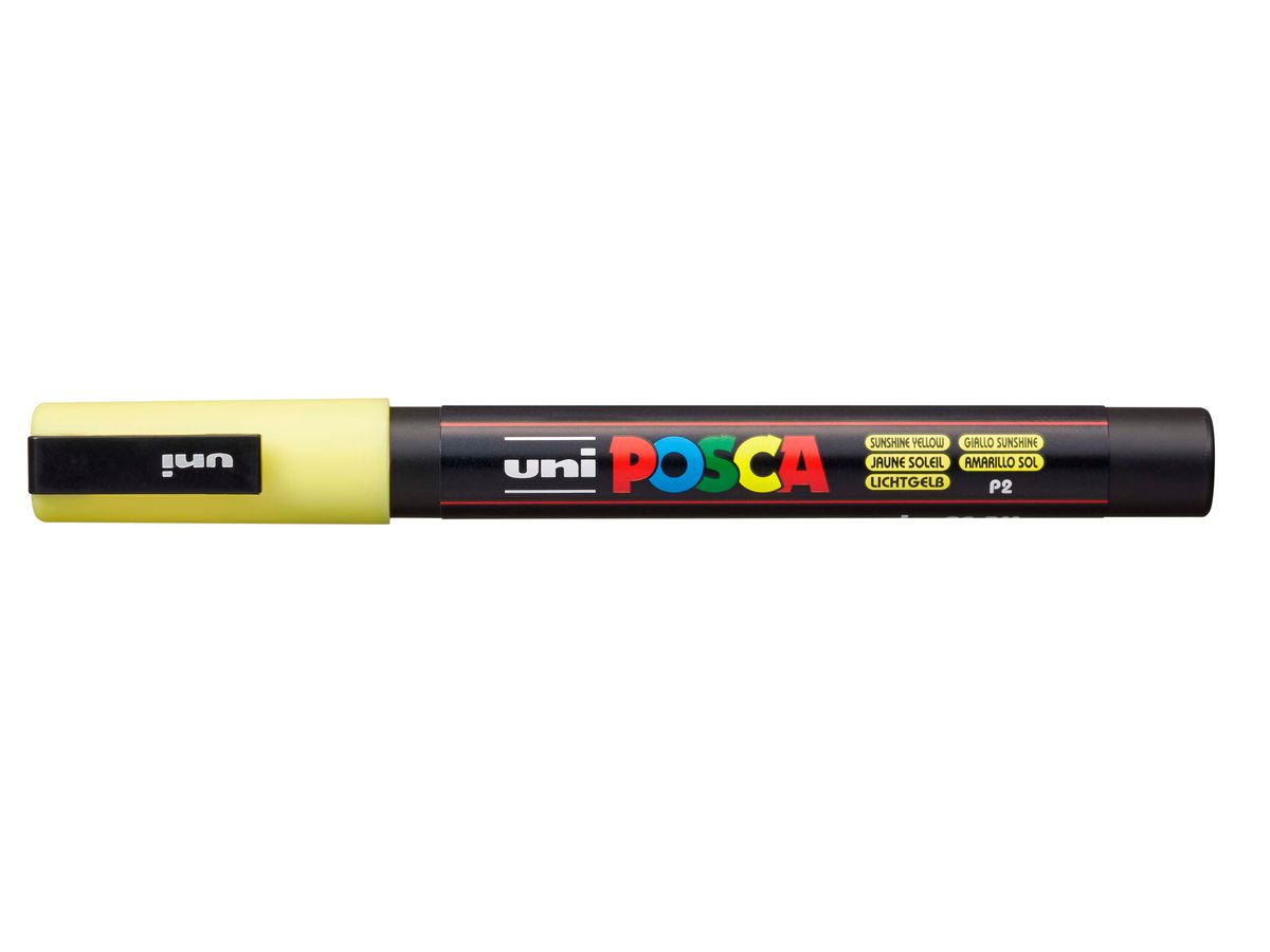 POSCA Pigmentmarker PC-3M, lichtgelb (EAN: 4902778249284)