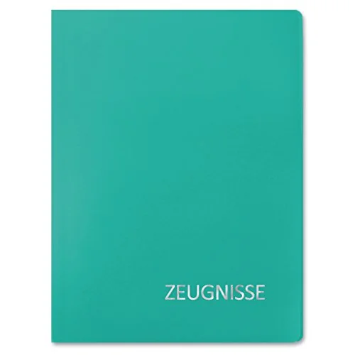 ROTH Zeugnismappe Basic, aus PP, DIN A4, türkis (EAN: 4028279885735)