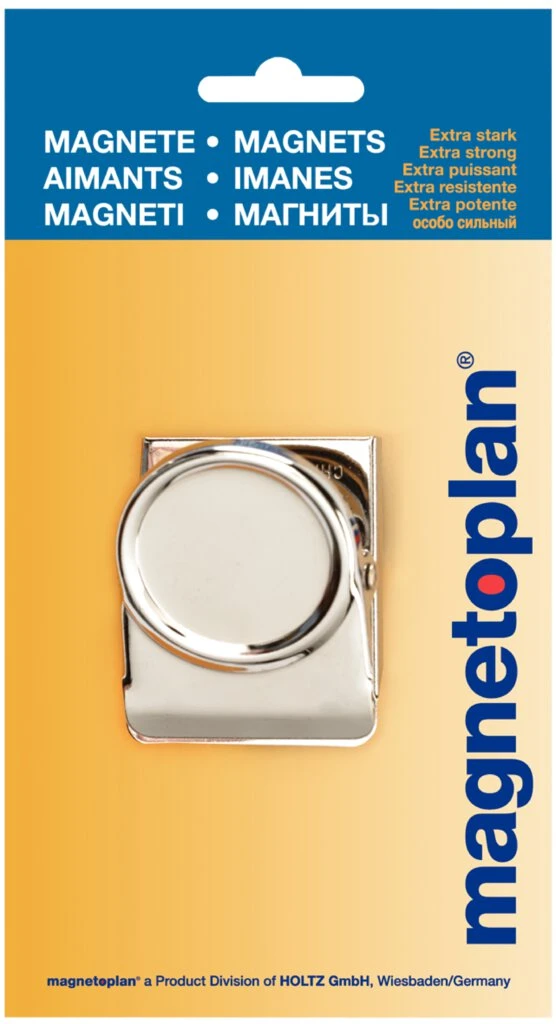magnetoplan Magnetclip, 35 mm, silber (EAN: 4013695028439)