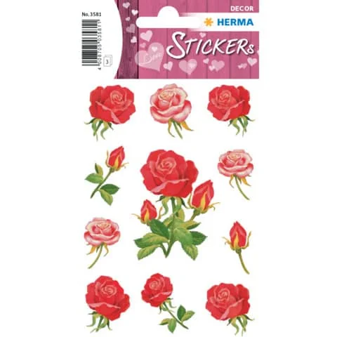 HERMA Sticker DECOR "Rosen" (EAN: 4008705035811)