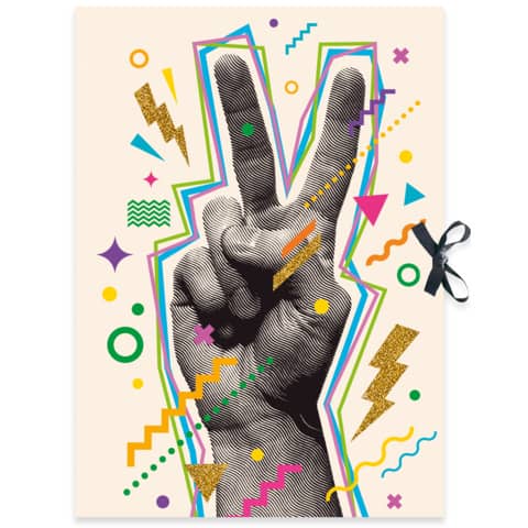RNK Verlag Zeichnungsmappe "Pop Art", Karton, DIN A2 (EAN: 4002871453646)