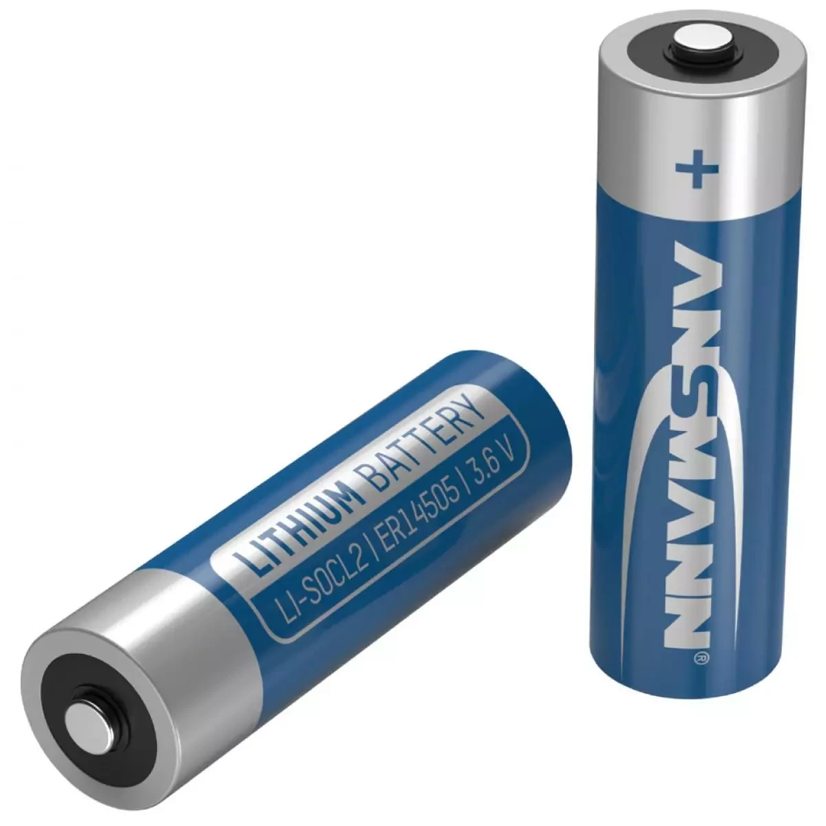 ANSMANN Lithium-Thionylchlorid Batterie ER14250, 1/2 AA (EAN: 4013674187560)