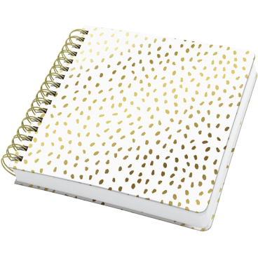 sigel Spiralbuch Jolie Inspire Square "Golden Rain" (EAN: 4004360769511)