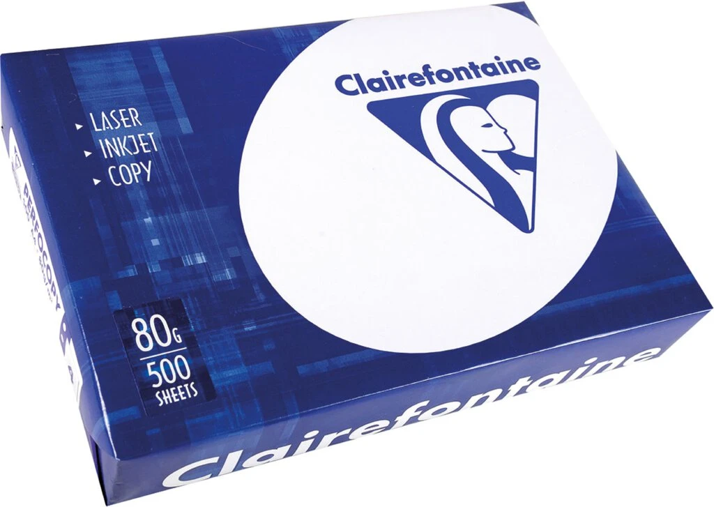 Clairefontaine Multifunktionspapier, DIN A4, 4-fach gelocht (EAN: 3329680298901)