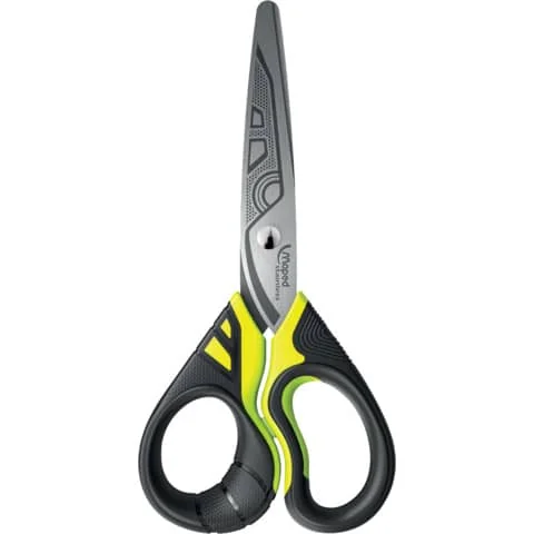 Maped Schere Sensoft 3D Fluo, rund, Länge: 135 mm (EAN: 3154144843102)
