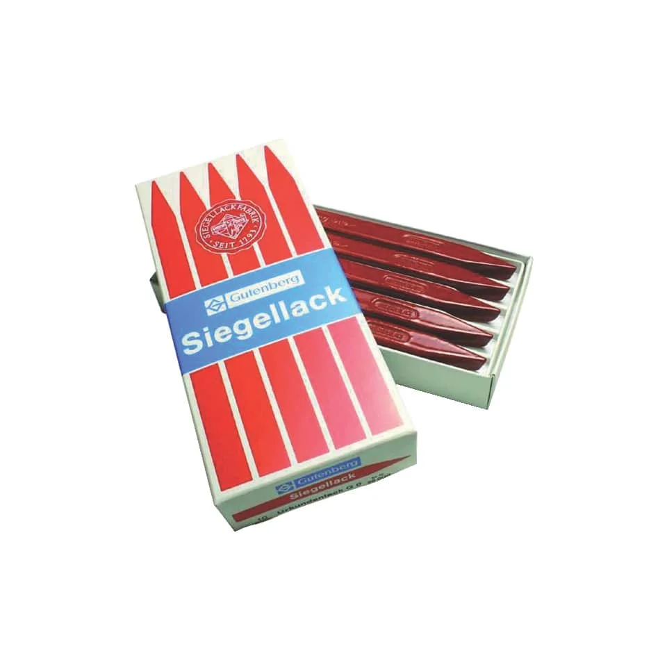 Gutenberg Siegellack Urkundenlack, zinnoberrot (EAN: 4006677940010)